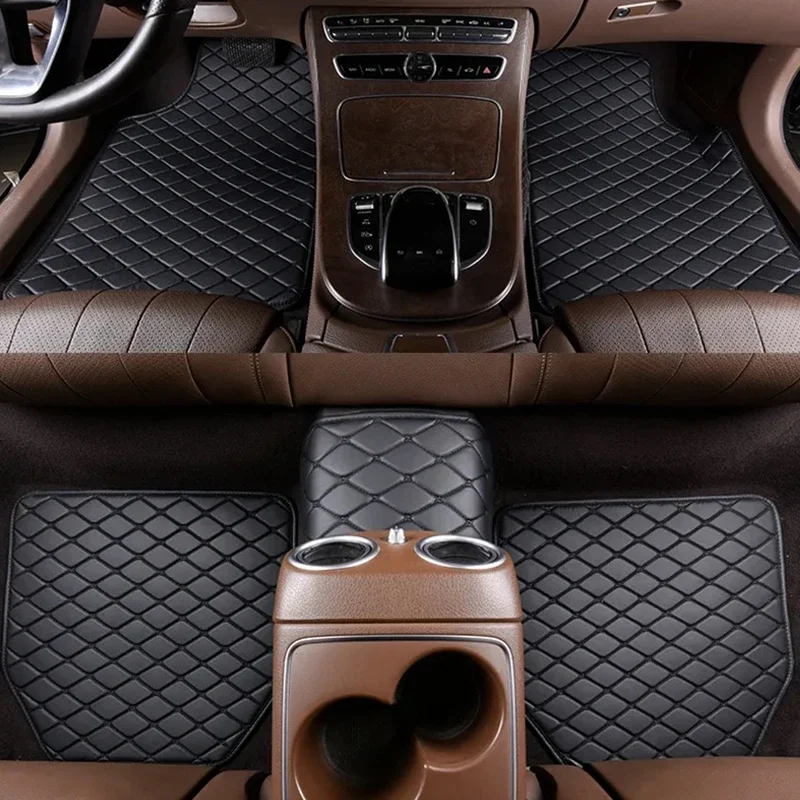 Leather Cleaner Interior - Alfombrillas de coche 5 uds cuero