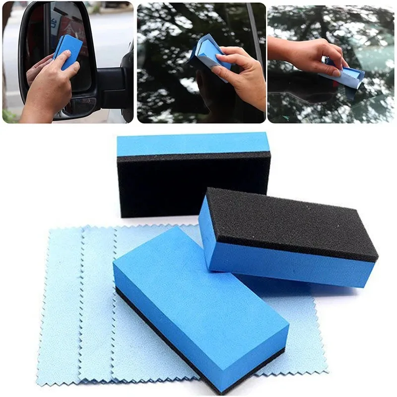 Car Wax Ceramic Coating - Esponja Aplicadora de Revestimiento Cerámico para