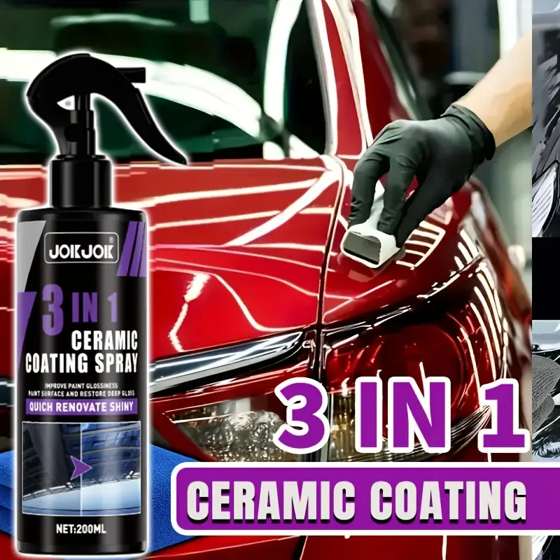 Car Wax Ceramic Coating - Spray de Revestimiento Cerámico Líquido 3