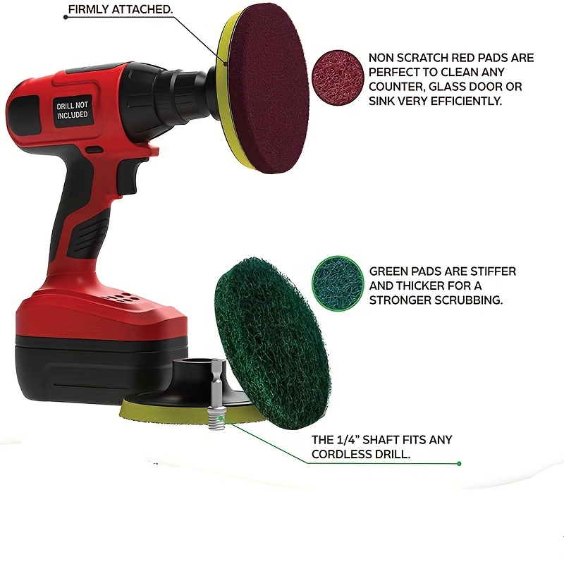 Kit de cepillos eléctricos par - Car Cleaning Brush reseña y precio