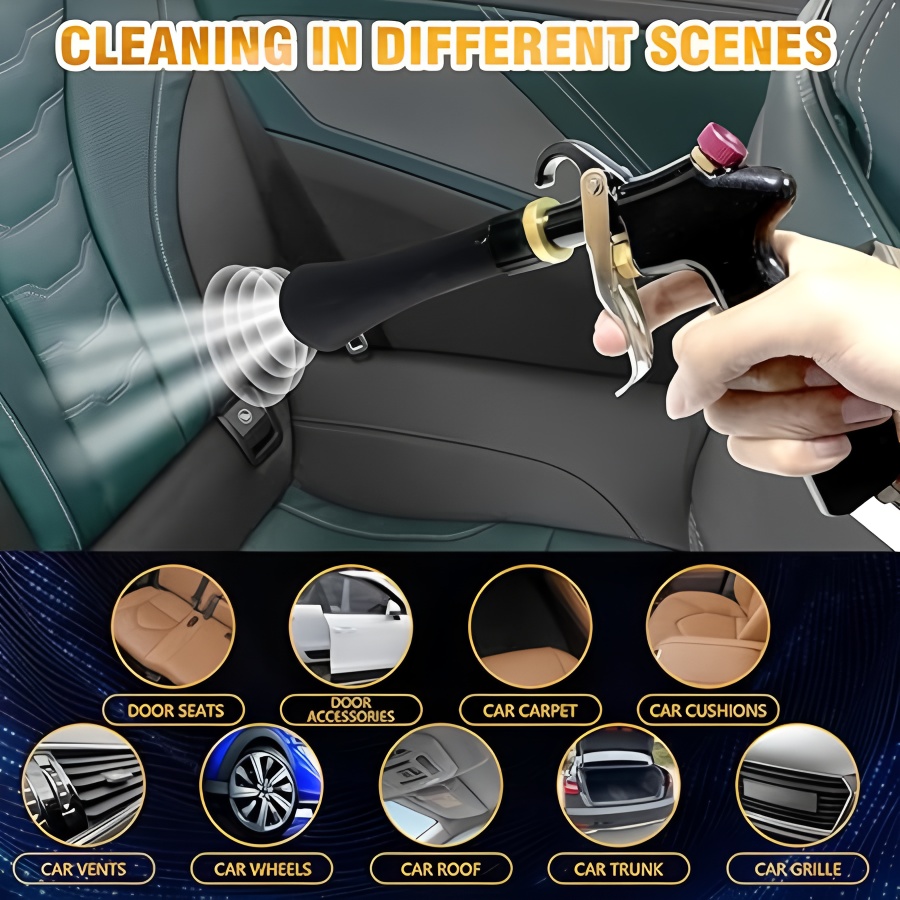 Pistola de aire para limpieza  - Dirt Brush Interior reseña y precio