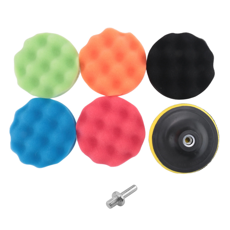 ABJA-8Pcs/Set de almohadillas  - Polish Pad Set Buffer reseña y precio