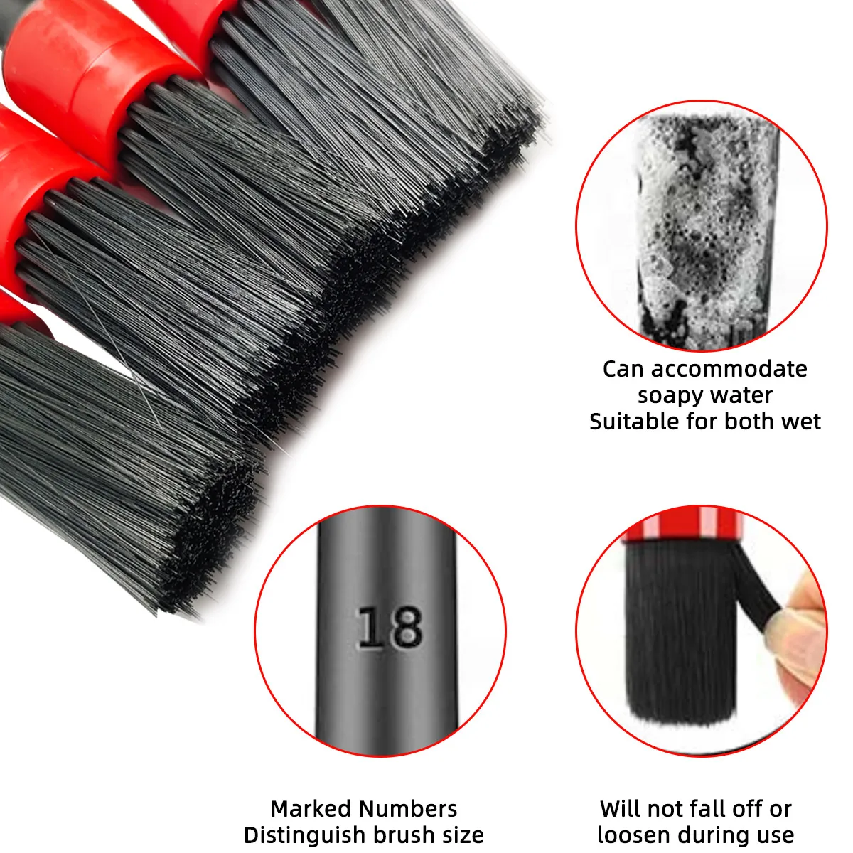 Kit de limpieza de detalles de - Dirt Brush Interior reseña y precio