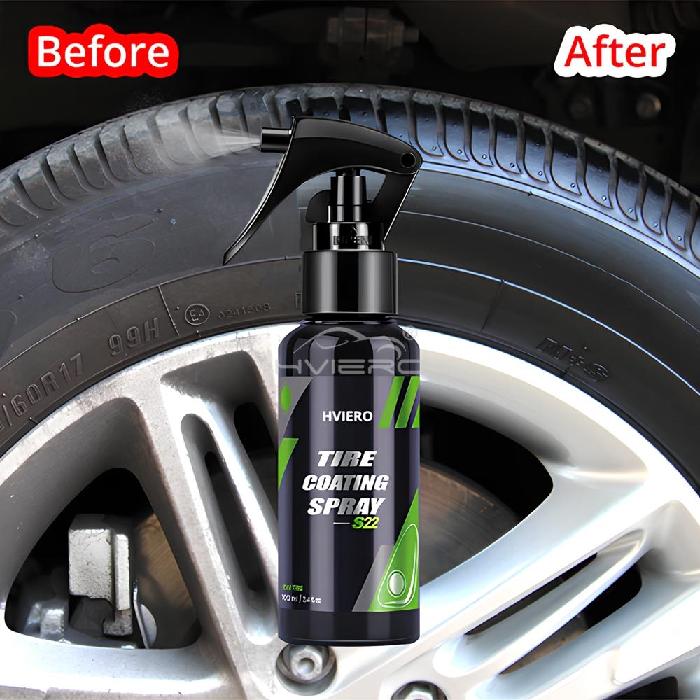Revestimiento de neumáticos br - Tire Shine Spray Sealant reseña y precio