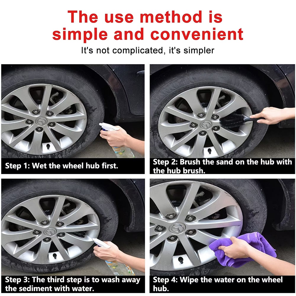 Cepillo para rueda de coche, c - Wheel Cleaner Alloy reseña y precio