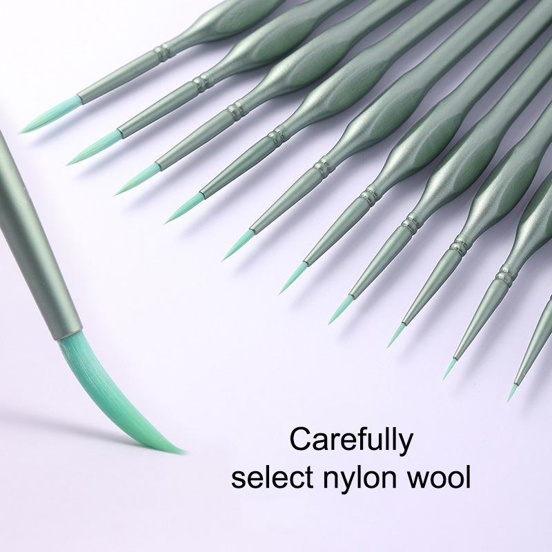 Juego de 11 pinceles de nailon - Detailing Brush Set reseña y precio
