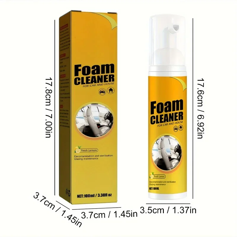 Limpiador de espuma multifunci - Leather Cleaner Interior reseña y precio