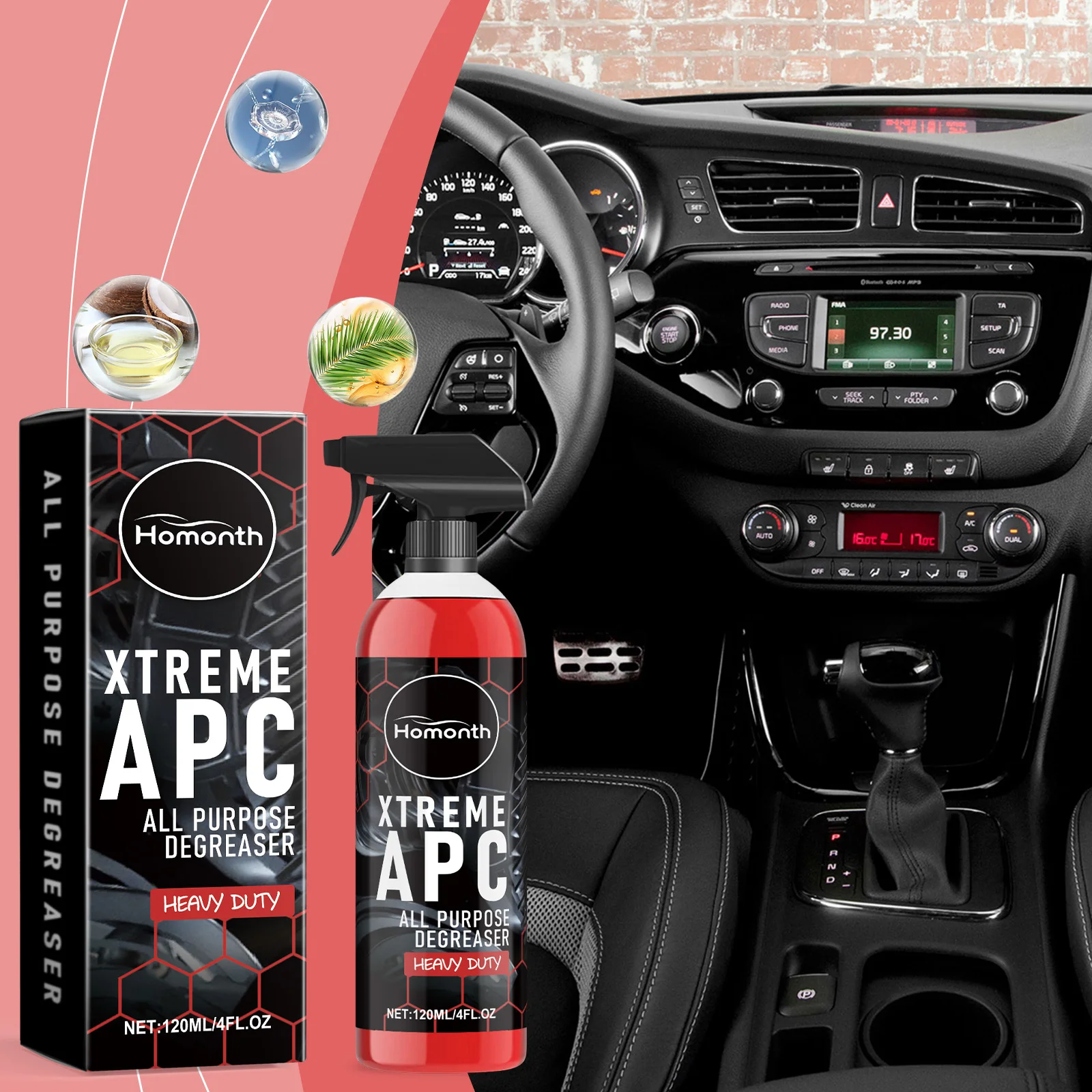 Limpiador multiusos para autom - Seat Cleaner Fabric reseña y precio