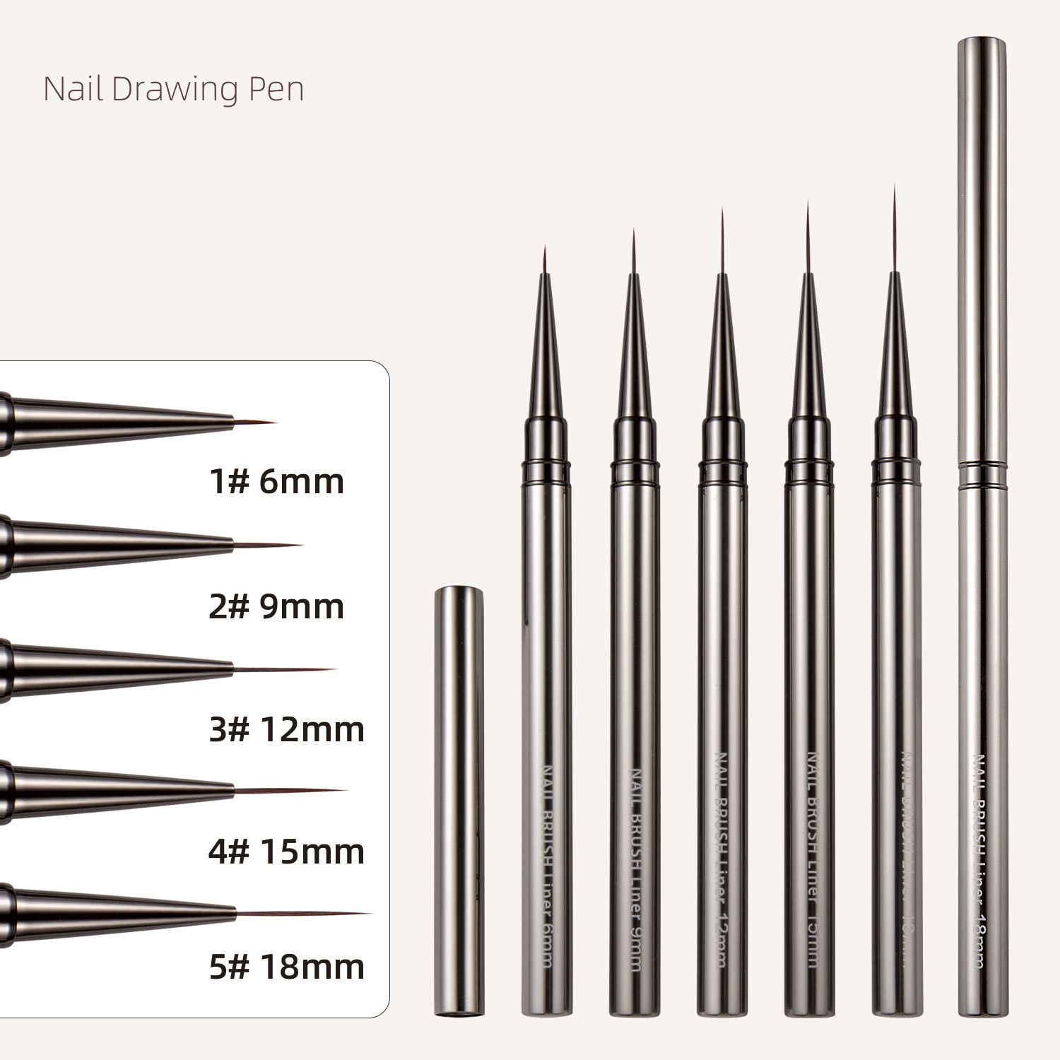 Juego de pinceles para decorac - Detailing Brush Set reseña y precio