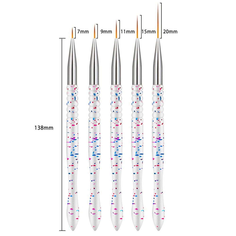 Juego de 5 pinceles profesiona - Detailing Brush Set reseña y precio