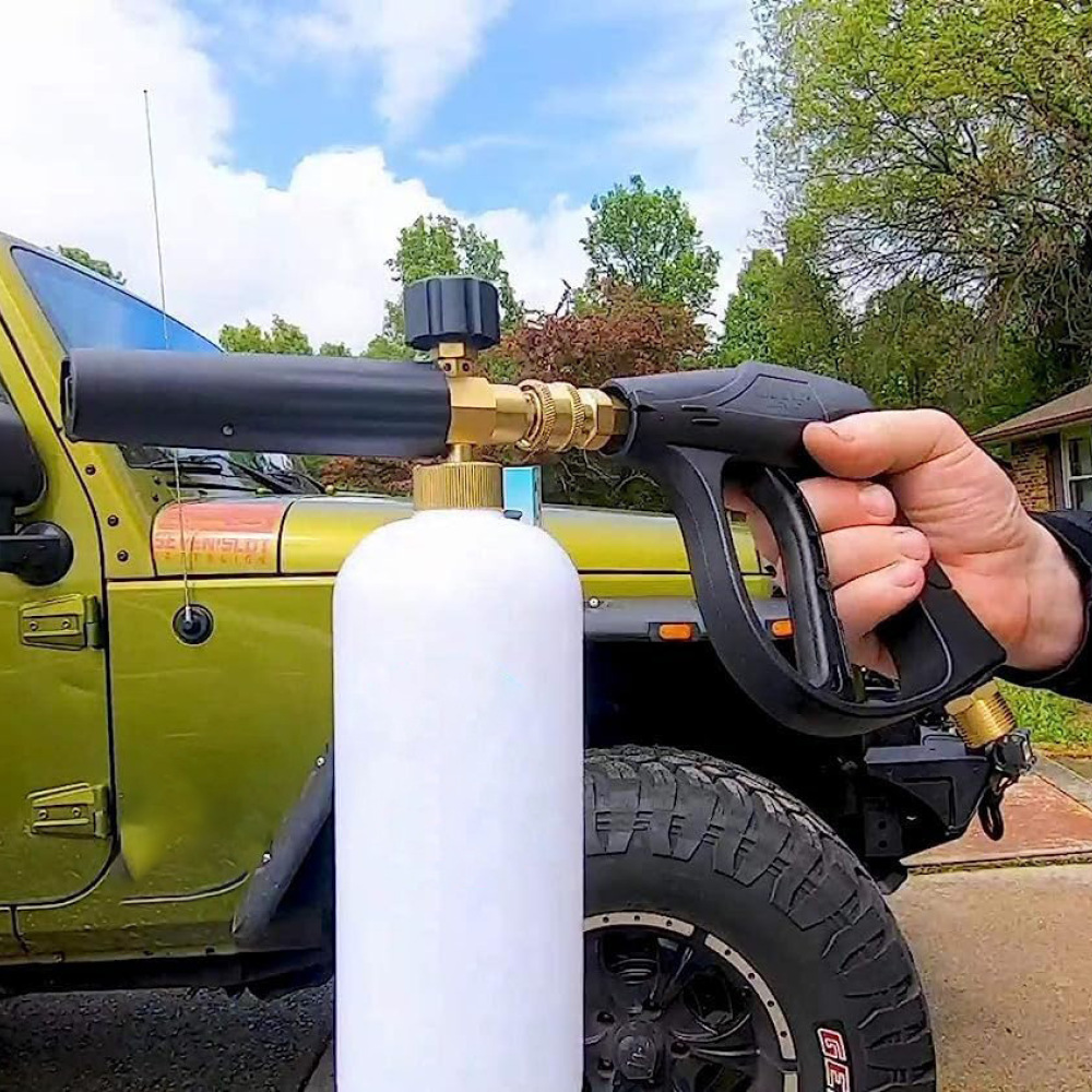 Lanza de espuma ajustable para - Foam Cannon Car Wash reseña y precio