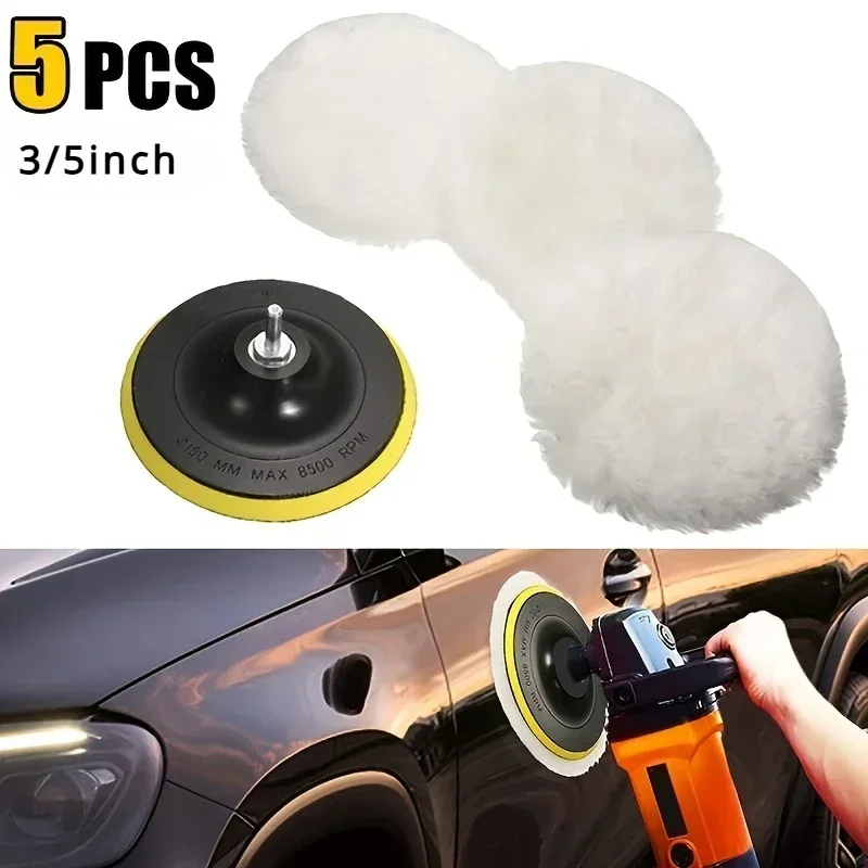 Juego de 5 Almohadillas de Lan - Polish Pad Set Buffer reseña y precio