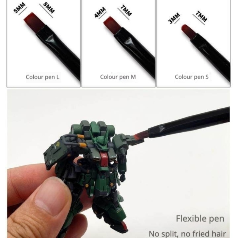 MSWZ MS-063 Juego de pinceles  - Detailing Brush Set reseña y precio
