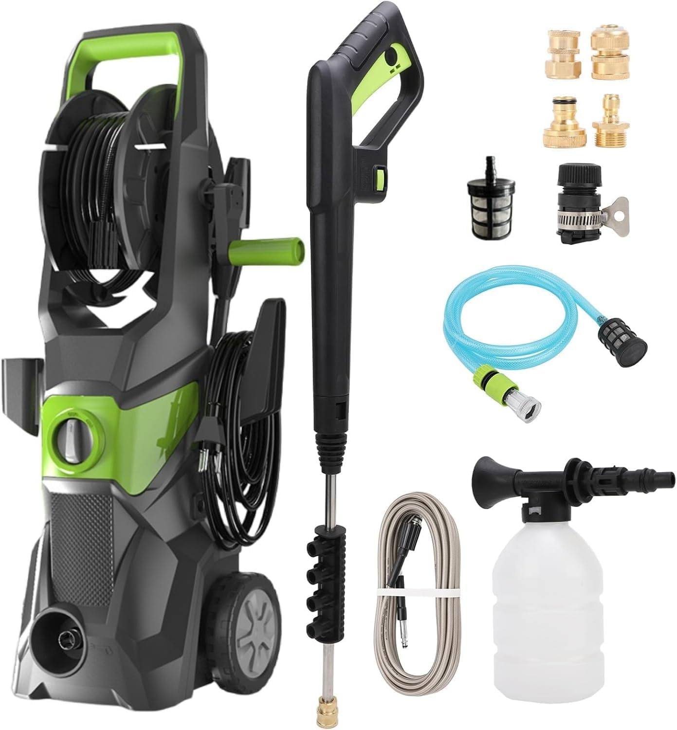 Lavadora a presión eléctrica d - Pressure Washer Foam Gun reseña y precio